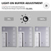 LED Bathroom Mirror Cabinet With Shaver Socket /Demister/Clock/Storage Cupboard