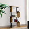 4 Tier Bookshelf Industrial Storage Rack Home Office Display Rack Freestanding