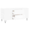 Coffee Table White 102x44.5x50 cm Engineered Wood