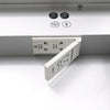 LED Bathroom Mirror Cabinet W Shaver Socket Illuminated Bluetooth Aluminum Frame