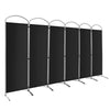 6 Panel Room Divider 188cm Folding Privacy Screen Portable Freestanding Divider