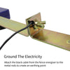 Electric 12V Fence Energiser Water Resistant 1.0J 10KM Battery Powered Fence