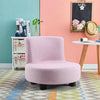 Kids Sofa Chair Mini Fabric Linen Cushioned Couch Seat Stool Baby Room Furniture