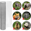 Welded Wire Mesh Galvanised Fence Aviary Rabbit Hutch Chicken Run Coop Pet 1"x1"
