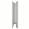 Lockable Pet Door 4Way Locking Small Medium Large Dog Cat Flap White/Brown Frame