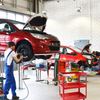 3 Tier Tool Storage Heavy Duty Garage Trolley Workshop DIY Wheel Cart Shelf Red