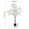 Artificial Sakura Flower Tree Realistic Faux Plant Indoor Outdoor Decor Cherry