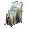 A1 Print Storage Rack Print Browser Display Artwork Prints with Rolling Caster