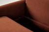 Swyft Model 04 3 Seater Sofa Bed - Umber Velvet RRP £2399
