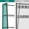 Coat Rack Stand with Shoe Storage Bench for Hallway Living Room 9 Hook 5 Shelves