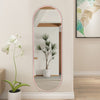 Wall Makeup Mirror 150cm Oval Shape Design Full Body Full Length Mirror Bathroom