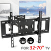 TV Wall Bracket Mount Swivel Tilt for 32 40 42 46 50 55 60 70" TVs Full Motion