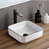 Bathroom Cloakroom Vanity Ceramic Wash Basin Sink Countertop / Wall Mount Modern
