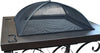 Outdoor Fire Pit Garden BBQ Patio Heater Storage Large Metal Table Log Burner