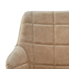 2 Pcs Dining Chairs Velvet/PU Cushion Backrest Seats Reception Armchairs Kitchen