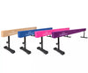 UK 8ft Solid Gymnastics Balance Gym Beam 'WITH ADJUSTABLE HEIGHT LEGS'