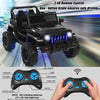 Kids Ride on Truck 2-Seat Electric Toy Vehicle w/2.4G Remote Control-Black