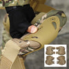 4x Tactical Military Elbow Knee Pads Airsoft Army Sport Protection Gear Guard