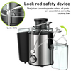 800W Juicer Machine Whole Fruit Vegetable Juice Maker Centrifugal Extractor 220V