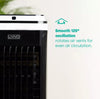 LIVIVO 4L Portable Air Cooler Fan & Humidifier – Timer, Digital, Remote Control