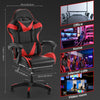 Gaming Leather Computer Chair Swivel Office Chair Recliner Leather Desk Ofvpozyl