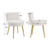 Fabric Modern Dressing Table Stool Footstool Bedroom Chair Vanity Makeup Stool