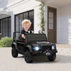 Kids Ride On Car, 12V Battery-Powered Electric Car with Remote Black