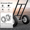 P-Handle Hand Truck Heavy Duty High Back Sack Barrow Trolley 300KG Max Load