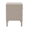 Dusk Sienna Taupe & Gold Effect 2 Drawer Bedside Table RRP £699