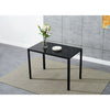 3 Colours Dining Table and 4 / 6 Padded Chairs Set Home Kitchen Furniture New