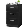 Bed Side Table Space-saving Bedroom Nightstand Bedside Cabinet with 3 Drawers