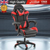 Gaming Leather Computer Chair Swivel Office Chair Recliner Leather Desk Ofvpozyl