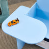 2 in 1 Children Chair Desk with Storage Bin Arts Craft Snack Toddler Kids Mysize