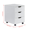 3/5 Drawer Mobile Filing Cabinets Printer Stand Pedestal Lockable Office Cabinet