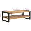 Gecheer Coffee Table Side Table Couch End Side Sofa Table Tea Accent Table P5I3