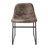 Rustic Style Bar Stools Armless Dining Barstool Counter Chair Seat Balcony Yard