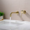 Bathroom Brass Basin Mixer Taps Swivel Spout Sink Faucet Brushed Gold,Black UK