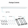 10 PACK 4FT LED Strip Lights Batten Tube Light Garage Workshop Office Lamp 4000K