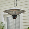 1500W/2000W Pendant Patio Ceiling Heater Hanging Electric Heater Indoor Outdoor