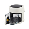 4.5L Pull-out Glass Fryer Pot 8-in-1 Digital Air Fryer Oven Oil-free Low Fat NEW