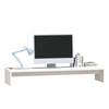 Lechnical Stand White 100x27x15 Solid Wood Pine, Stand, Stand U9S4