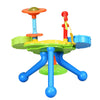 Kids Musical Instrument Electronic Rock Band Big Drum Set w/ Microphone Chair