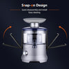 Centrifugal Juicer Juicing Machine Extractor 800W Feed Chute Orange 2 Speeds Cup