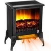 Free standing Electric Fireplace Stove With LED Fire Flame Effect Bskrnlwxawkzns