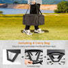 Portable Outdoor Propane Fire Pit Small Round Fire Bowl Camping