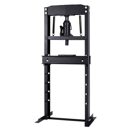 20t Ton Hydraulic Shop Workshop Heavy Duty Floor Press With Plunger Pump Plates