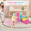 Toddlers Foam Climbing Blocks 6 Pieces Indoor Climb and Crawl Activity Playset