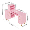 Professional Manicure Table Salon Nail Station Beauty Desk with Nailpolish Shelf