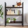 Wall Shelf Dark Grey 80x40x4 Treated Solid Wood D8D3