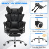 Executive Racing Gaming Chair Faux Leather Computer Desk Chair Swivel Adjustable